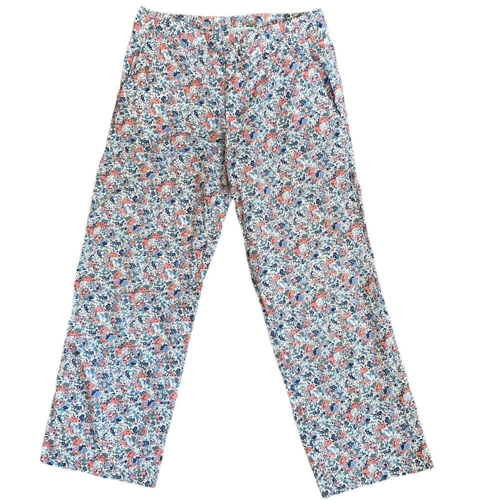 Chaiken Floral Cropped Lightweight Pants Size 4